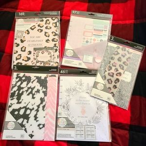 318 pc HAPPY PLANNER lot NEW Wellness Fitness Wild Household Set